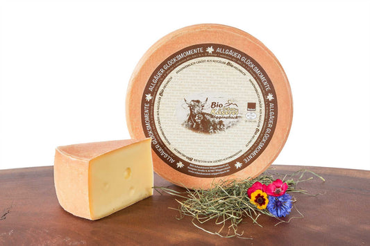 Allgäuer Glücksmomente d’ Würzige Bio-Hartkäse aus Allgäuer Bio-Heumilch mit würzigem Aroma
