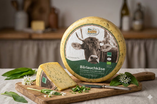 Bärlauchkäse | Bio-Schnittkäse würzig